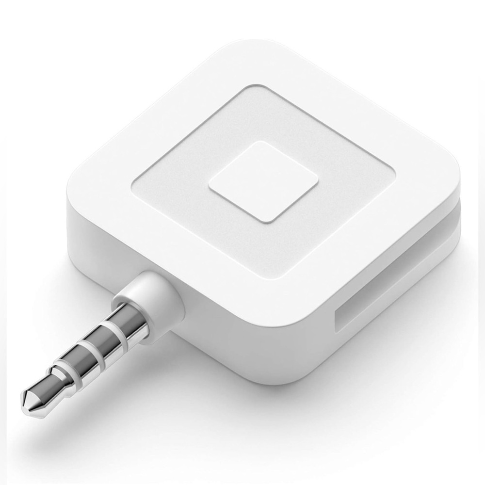 Square A-PKG-0206-01 Credit Debit Card Reader - White for Apple iPhone